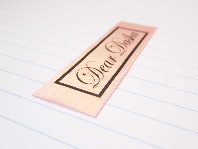 Printed Satin Labels